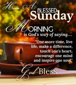 Inspirational blessed Sunday quotes